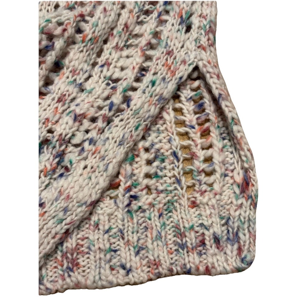 American Eagle Outfitters Women's Tie Back Tan Marled Supersoft Sweater XS NWT - Picture 8 of 12